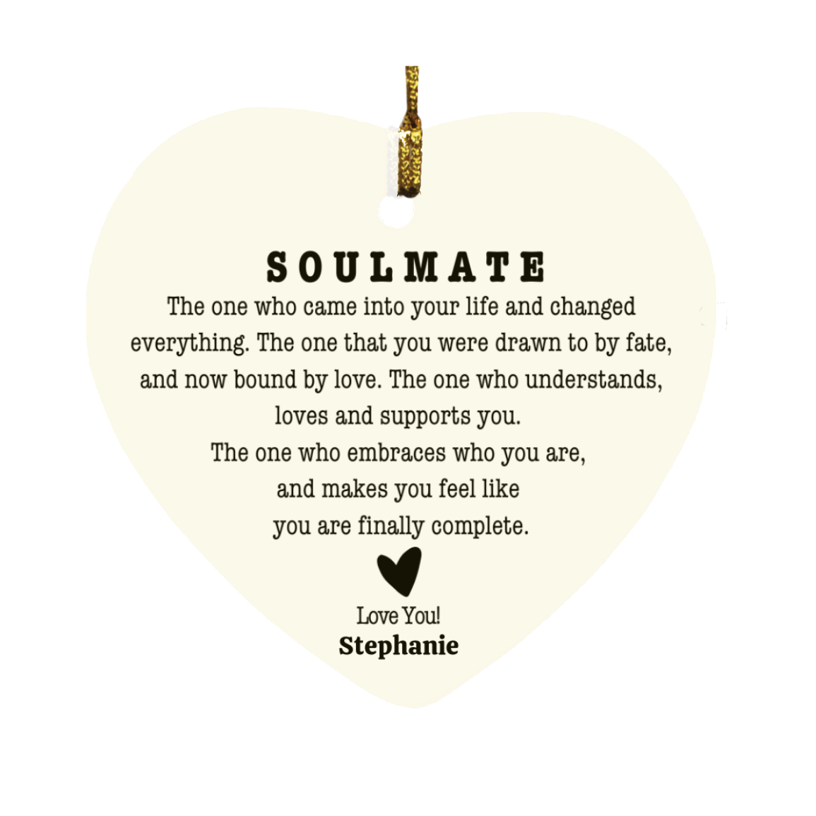 SUBORNH Heart Ornament