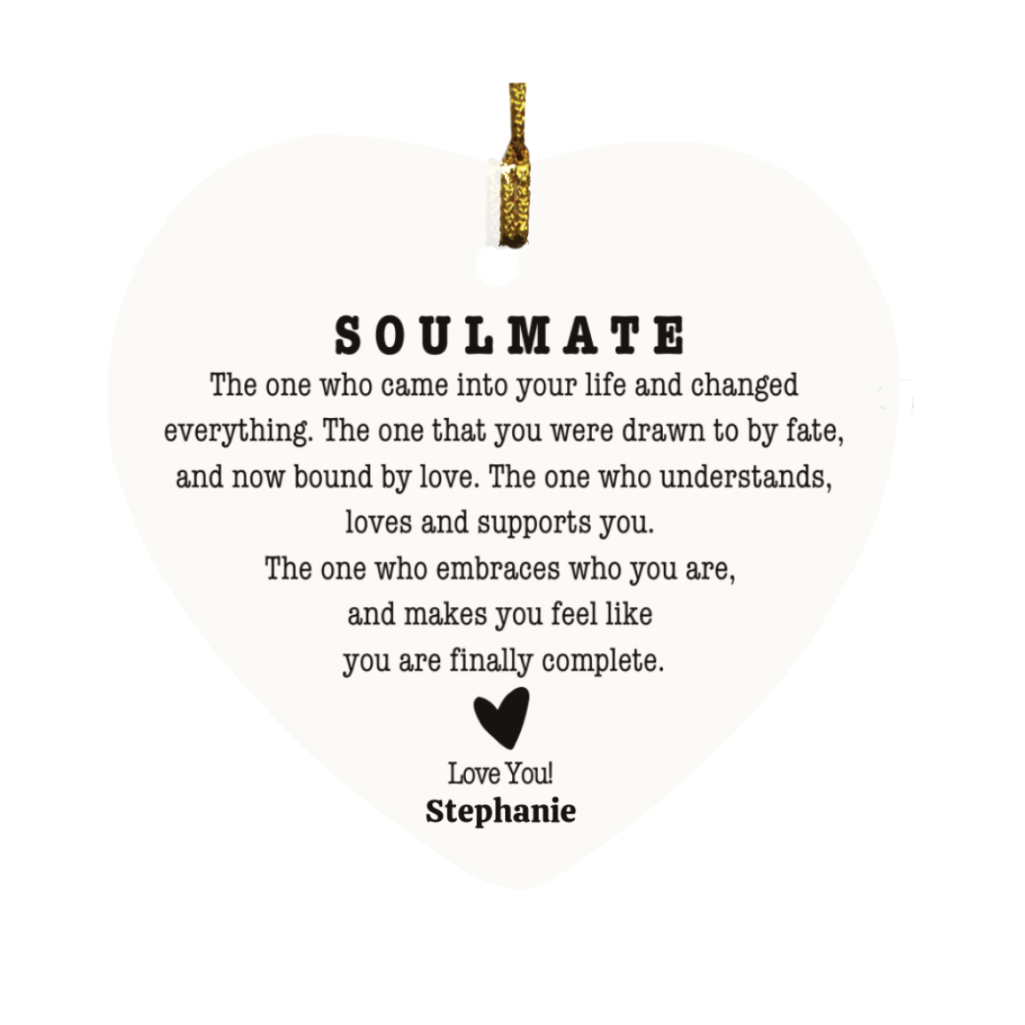 SUBORNH Heart Ornament