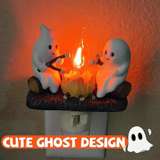 Halloween Ghost Bonfire Night Light
