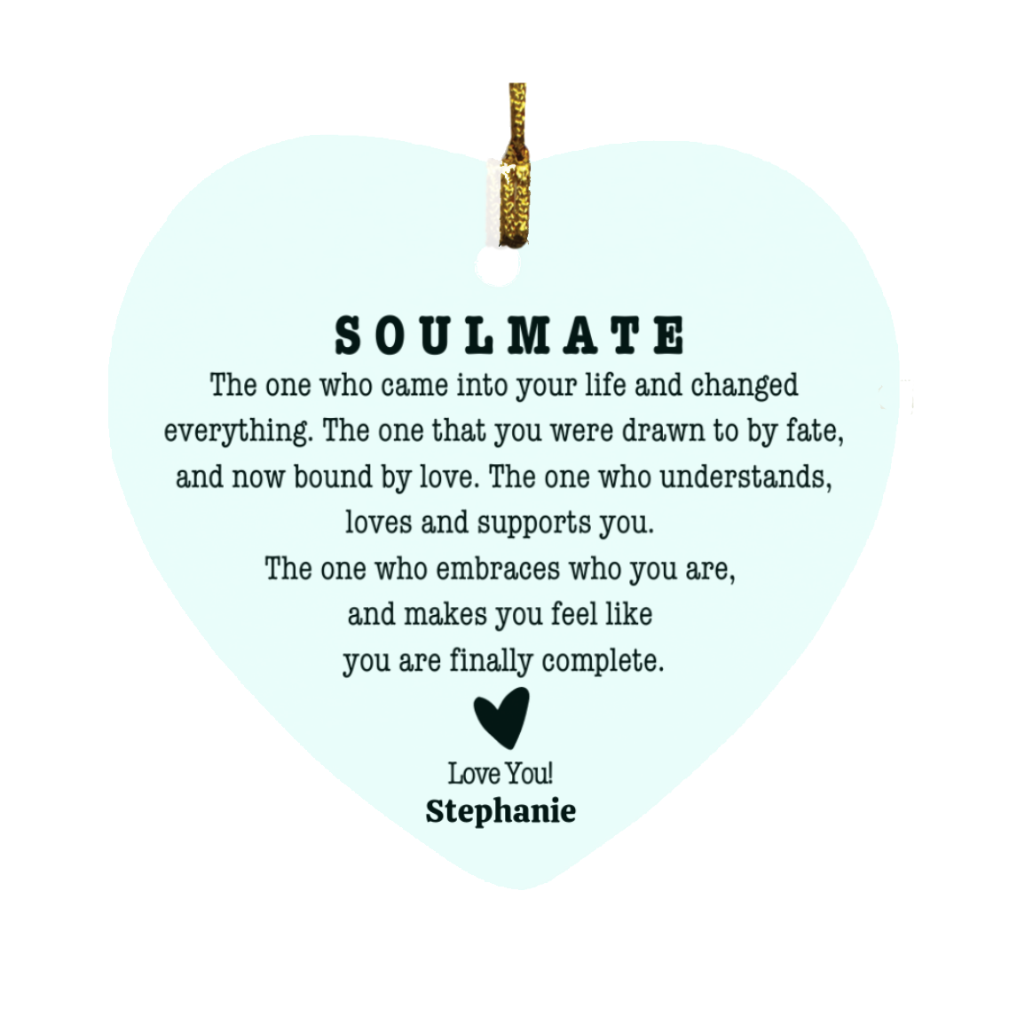 SUBORNH Heart Ornament