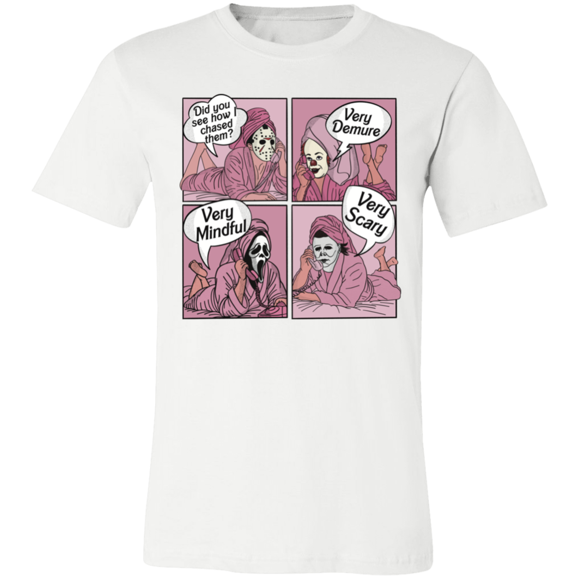 VeryDemureVeryMindfulVeryScary Very Demure Very Mindful Very Scary Short-Sleeve T-Shirt