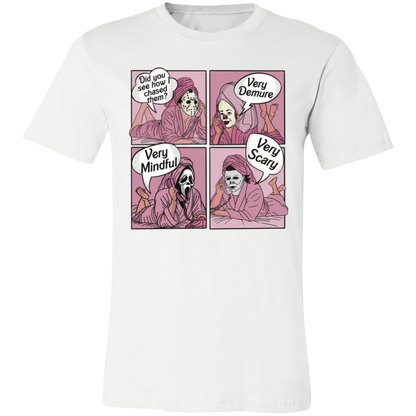VeryDemureVeryMindfulVeryScary Very Demure Very Mindful Very Scary Short-Sleeve T-Shirt