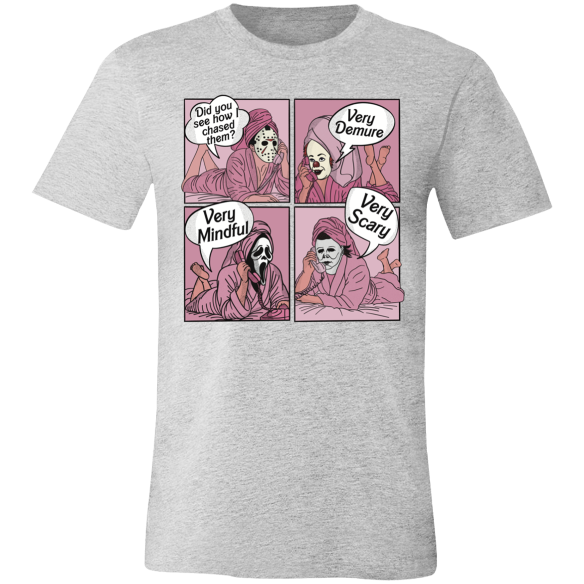 VeryDemureVeryMindfulVeryScary Very Demure Very Mindful Very Scary Short-Sleeve T-Shirt