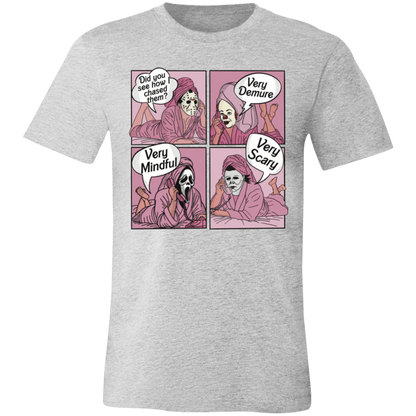 VeryDemureVeryMindfulVeryScary Very Demure Very Mindful Very Scary Short-Sleeve T-Shirt
