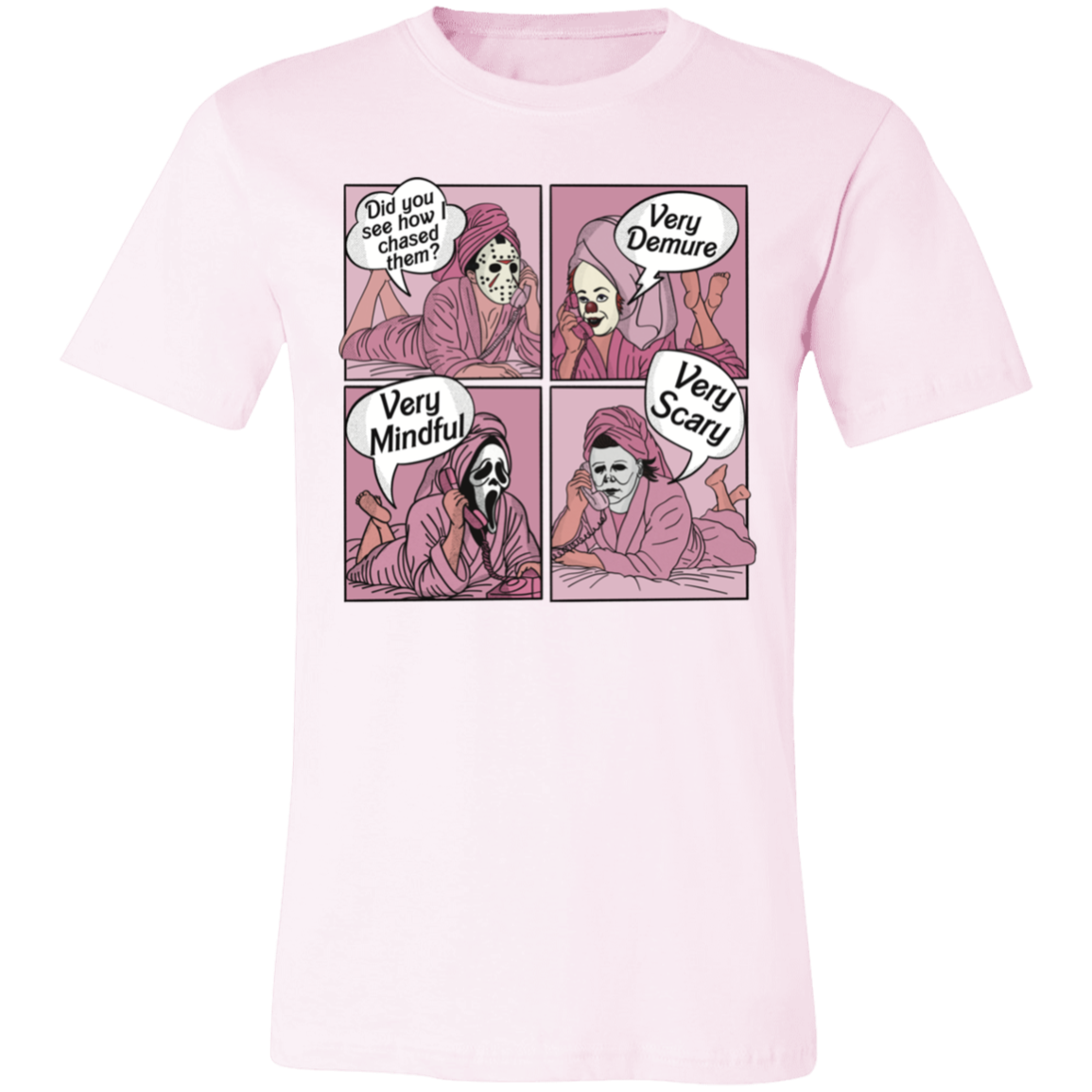 VeryDemureVeryMindfulVeryScary Very Demure Very Mindful Very Scary Short-Sleeve T-Shirt