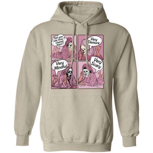 VeryDemureVeryMindfulVeryScary Very Demure Very Mindful Very Scary Pullover Hoodie