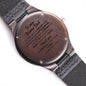 Bonus Dad  Customized Watch | Bonus Dad Gift | Heartfelt Git for Stepped Up Dad