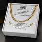 Daddy | Bump | Cuban Link Chain | Father's Day Gift | Gift for Dad