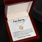 Apology Gift for Her, I'm Sorry Gift Love Knot Necklace