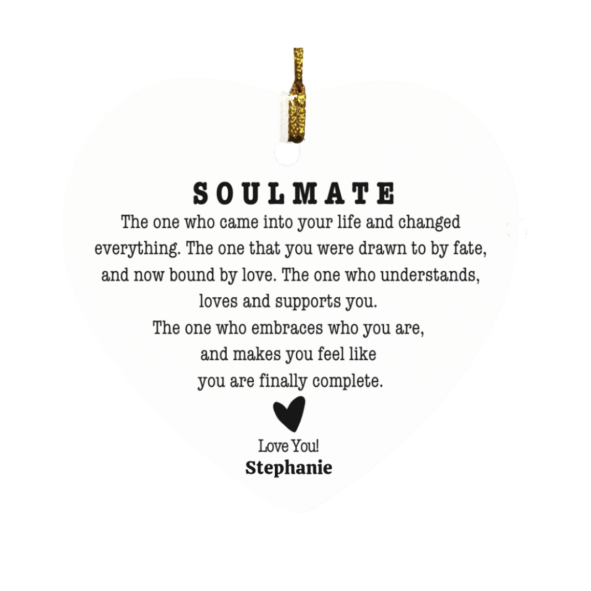 SUBORNH Heart Ornament