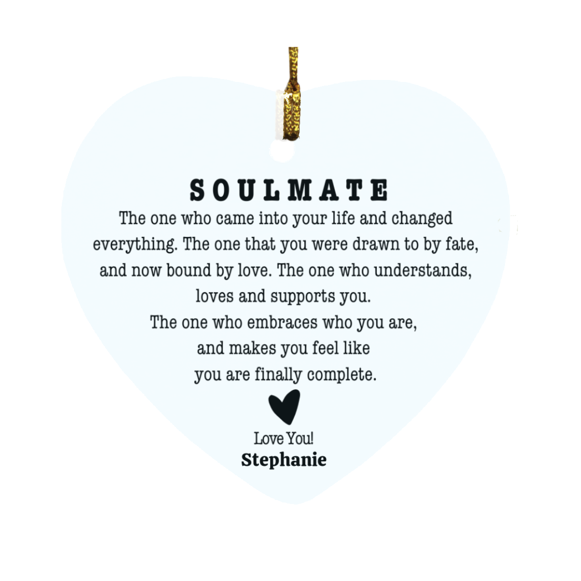 SUBORNH Heart Ornament